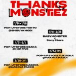 THANKS MONSTIEZ 2026｜2月20日（金）〜3月1日（日）名古屋パルコでBABYMONSTER POP-UP STORE開催